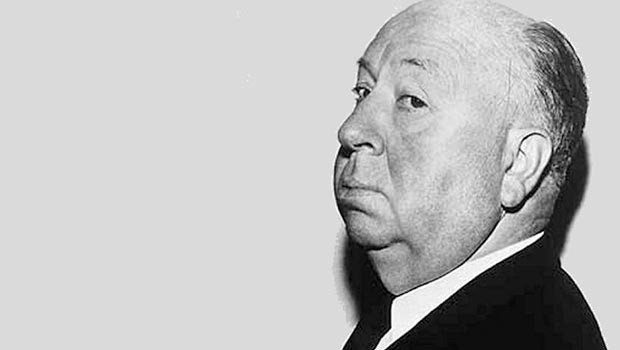 Photo of Alfred Hitchcock.
