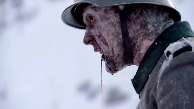A zombie still from Dead Snow/